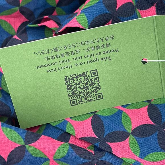 KATE SPADE Tunic Coverup Size Extra Small Pink Cloud Beach Swim Travel Vaca NWT - Picture 5 of 12